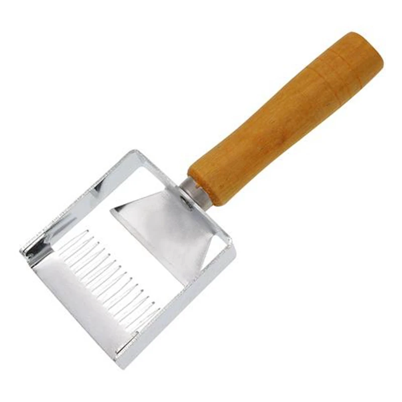 

Needle Honey Knife Sparse Shovel With Wood Handle Honey Fork Pick Cover Bee Tool Beekeeping Tool