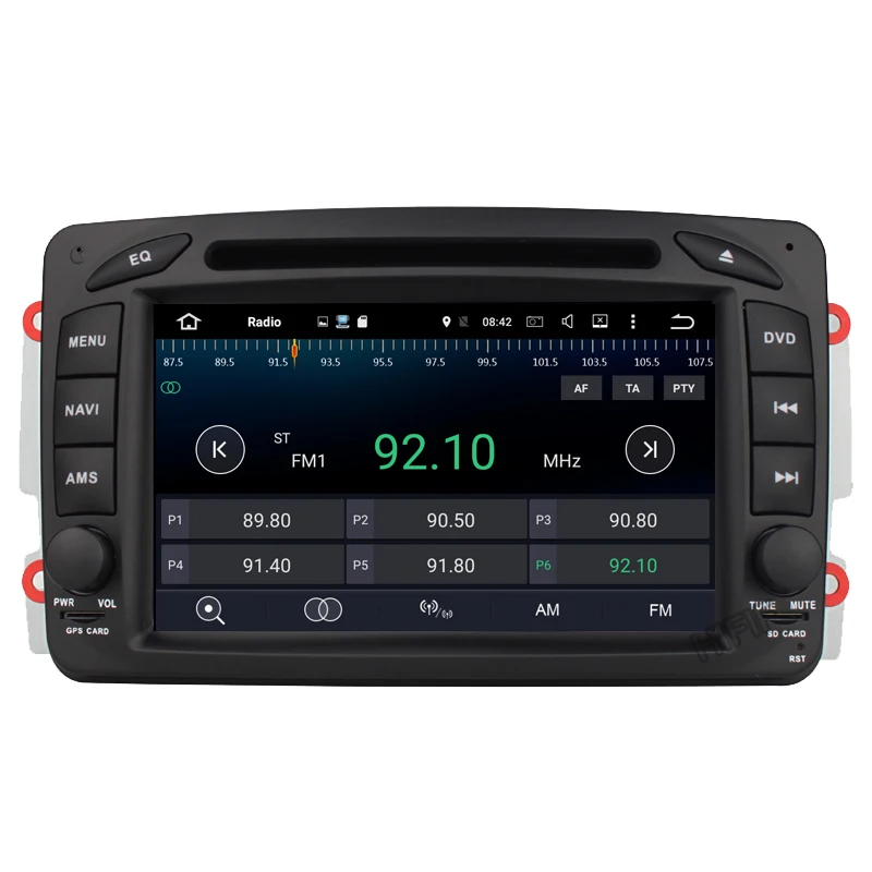 Excellent HIFIF 2G+32G Android 6.0 CARDVD player For MERCEDES-BENZ CLK W209 M/ML/W163/W463/Viano/W639/Vito car audio stereo Multimedia GPS 5