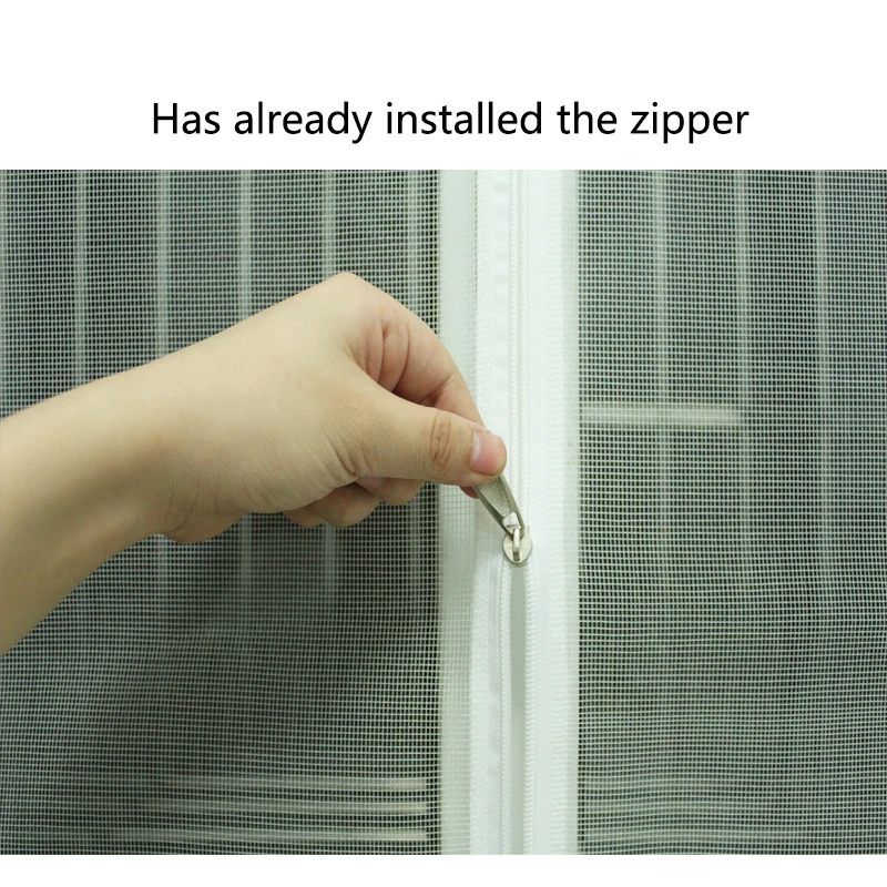 mosquito net with zipper