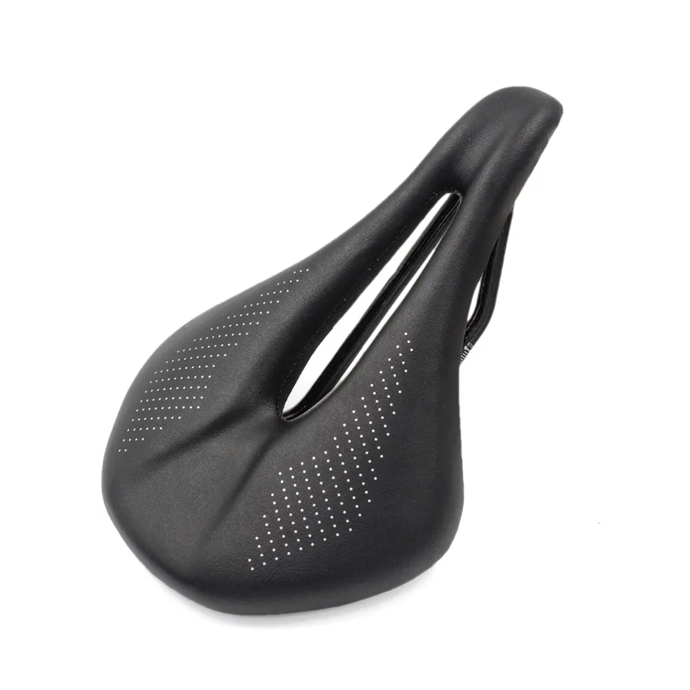 La bicicleta de fibra de carbono de bicicleta de carreras de bicicleta de carretera frente silla de montar bicicletas Parts155mm ligero cojín del asiento de poder - 2