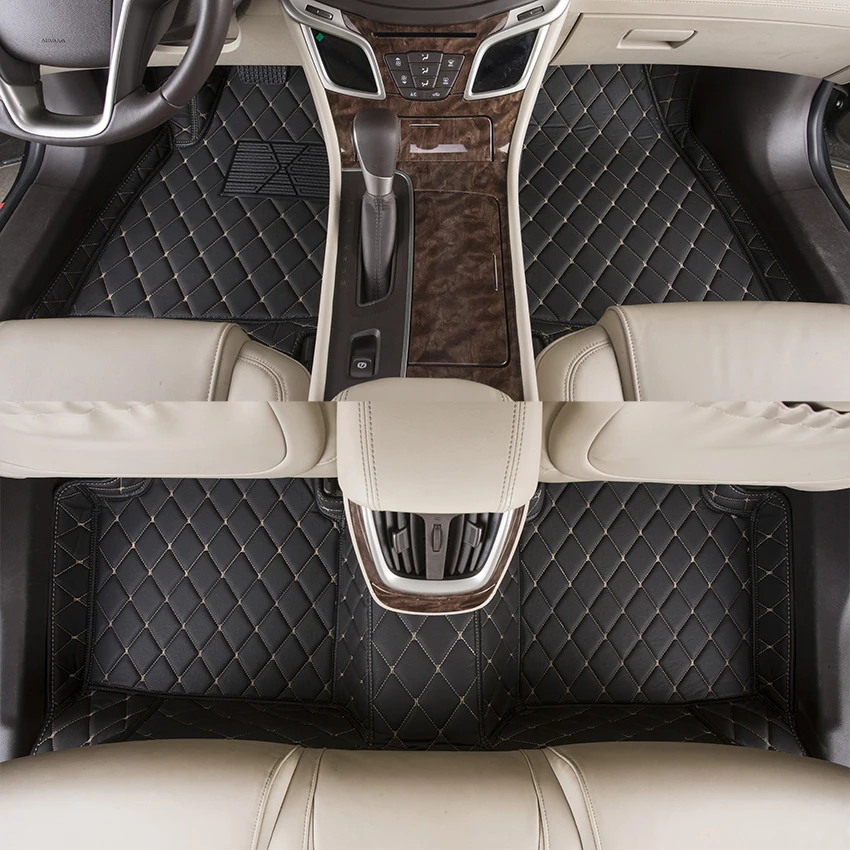

Car Foot Mats Specially Case for Hyundai SantaFe i30 ix35 Coupe Genesis Accent Veracruz Elantra Auto Floor Carpets 3D Rugs Mat