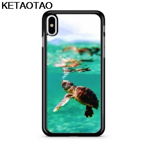 KETAOTAO подводный черепаха светло-голубой океан воды телефонные чехлы для iPhone 4S 5C 5S