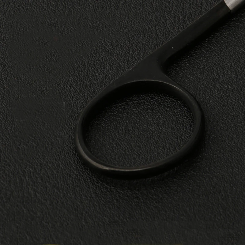Black handle scissors double eyelid tool plastic surgery equipment stainless steel surgical scissors fine cut straight 1 Black handle scissors double eyelid tool plastic surgery equipment stainless steel surgical scissors fine cut straight 5