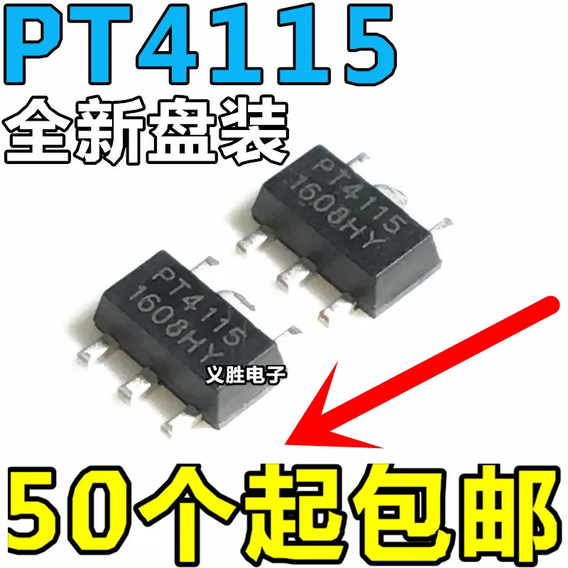 

20PCS PT4115 PT4115-89E SOT89 IC//LED