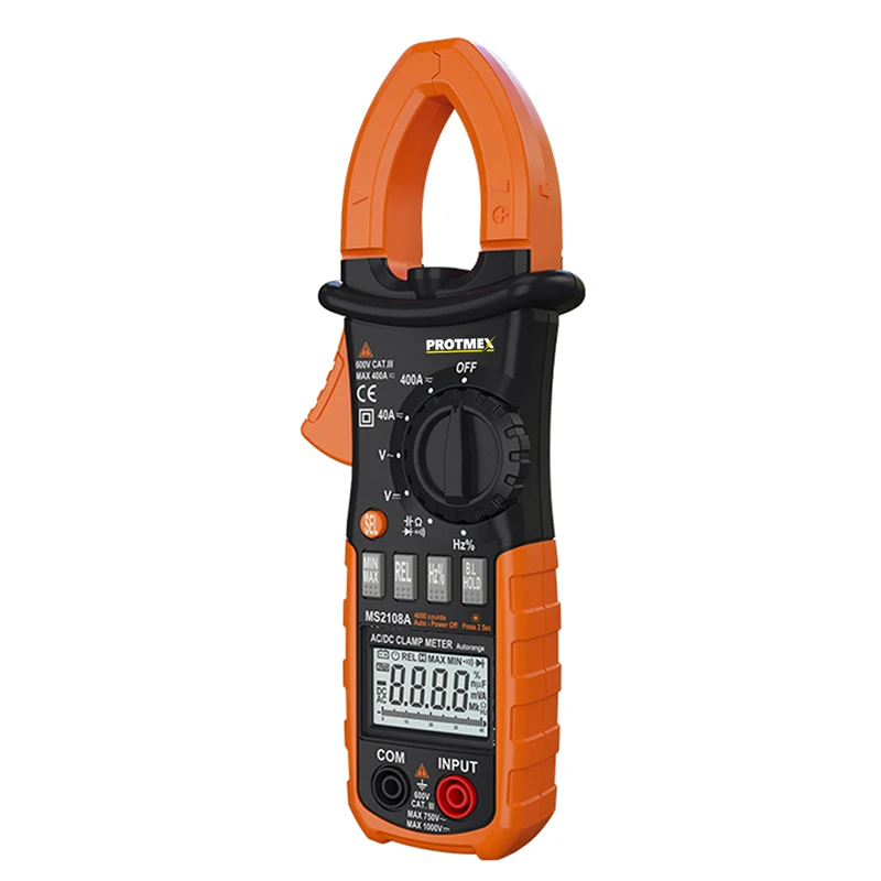 Ms2108a цифровой 400a AC/DC Токовые клещи Вольтметр конденсатор Амперметр Омметр тестер