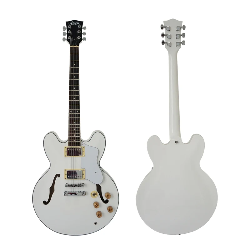 

Colour 335 guitar ArchTops Hollow Body Electrical Jazz Guitar With free guitar strap,guitar picks AJ335