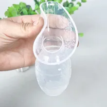 Baby Silicone Breastfeeding Manual Breast Pump Baby Feeding Milk Saver Suction Bottle Feeding Accessories silicone baby bottle baby milk silicone feeding bottle spoon bonus
