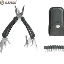 3 шт./лот, оригинальные многофункциональные плоскогубцы 24 в 1, Ganzo G204, складной нож из нержавеющей стали, плоскогубцы, Комбинированные Инструменты для повседневного использования