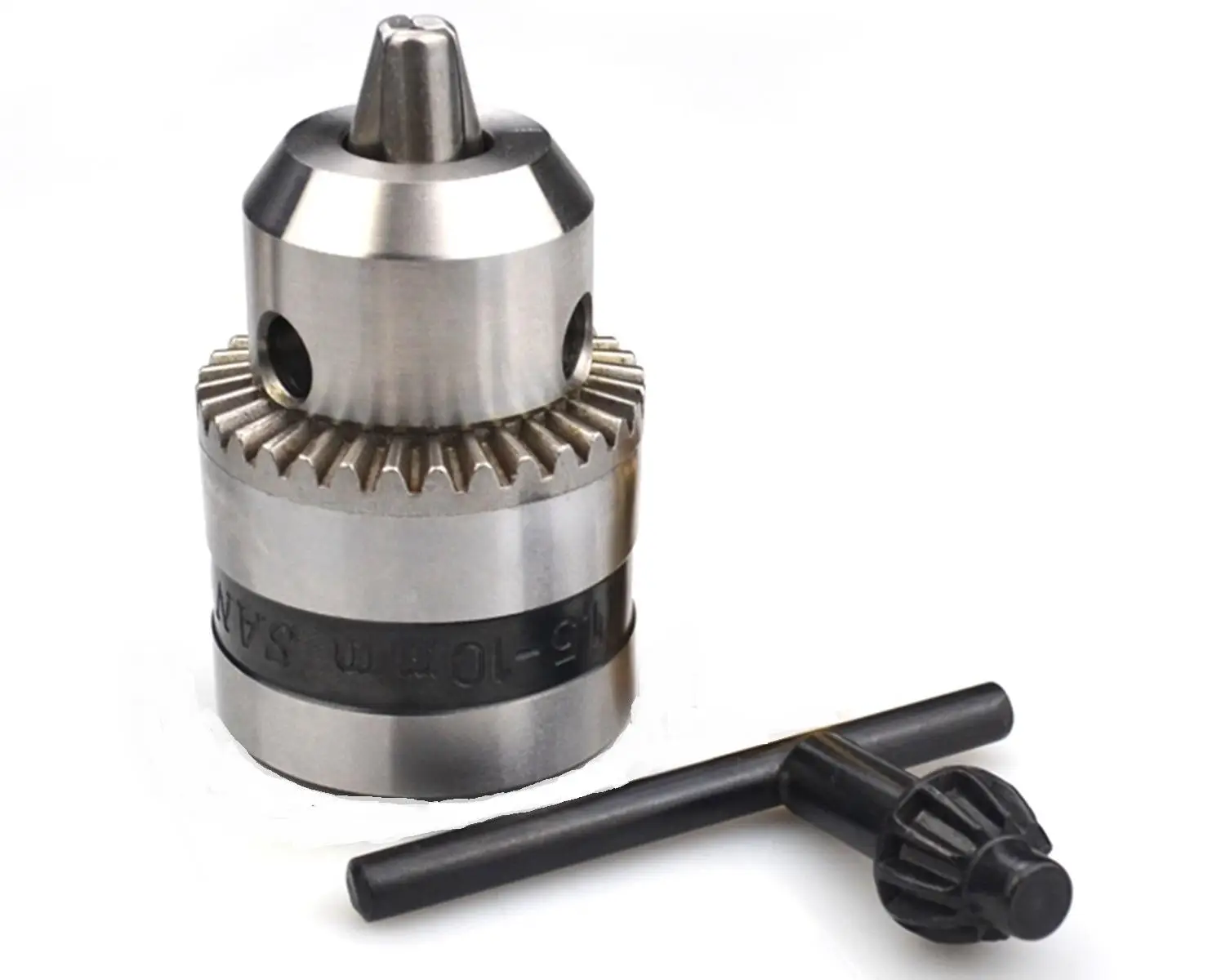 0.6 6mm B10 Electric Drill Chuck Taper Mounted Chuck for Mini Lathe DIY