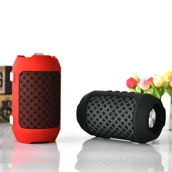 

Portable Wireless Bluetooth Version4.2 Speaker High-fidelity Stereo Loudspeaker Supports AUX Port, USB Port, Micro TF card