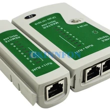 DHL 100 шт. популярный сетевой Lan Кабельный тестер Cat 5/Cat 5e/Cat 6/кабели utp с RJ-11 и RJ-45