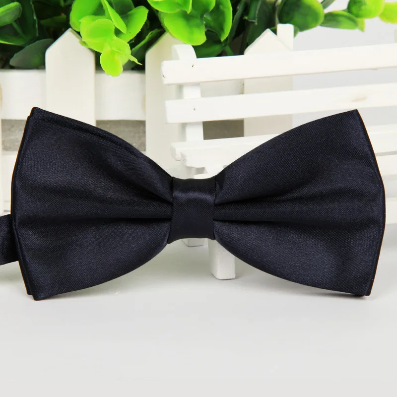 New Black Casual Formal Mens Adjustable Bow Tie Bowtie Tuxedo Suit Wedding UK