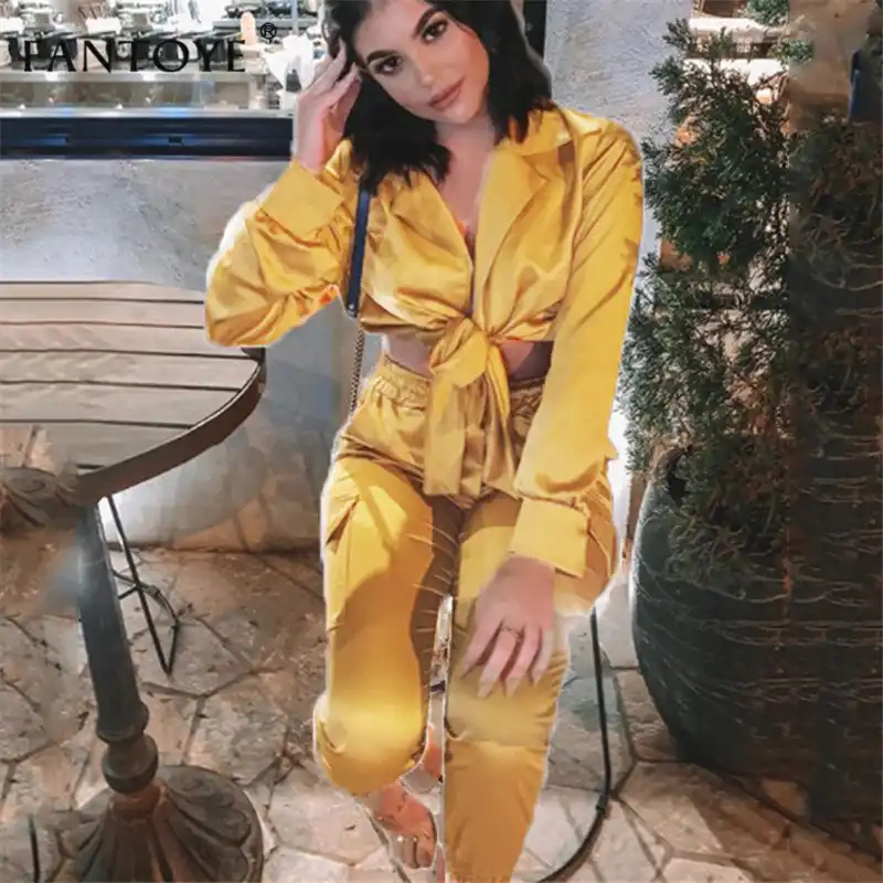satin silk jumpsuit