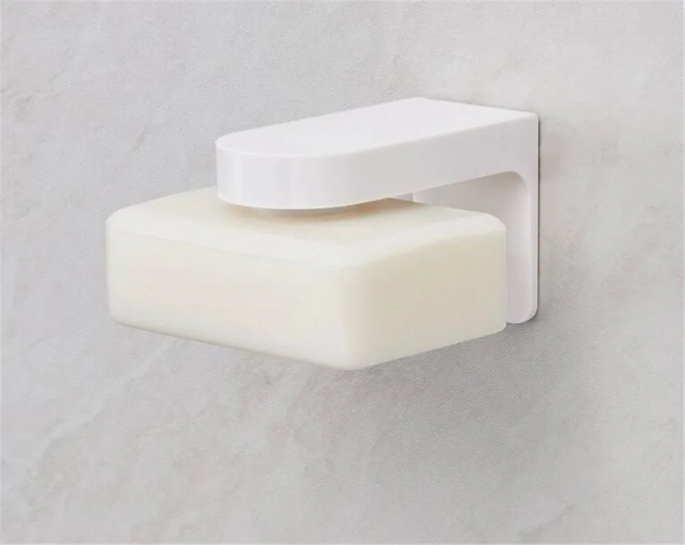 Xiaomi HL Household Bathroom Magnetic Soap Holder Container Dispenser Wall Attachment Adhesion Soap Dishe for Bathroom Accessori (1)