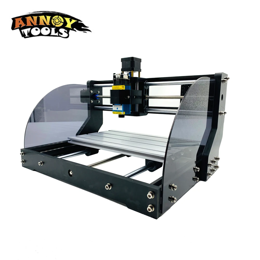 CNC 3018pro Max 500 МВт 2500 мвт 5500 МВт 15 Вт Лазерный маршрутизатор ENGRAVER CNC машина GRBL1.1 ER11 DIY 15000 мВт лазерная гравировальная машина