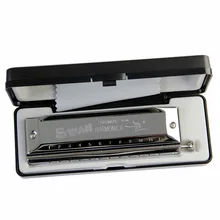 12 Holes SWAN SW1248 C Key Chromatic Harmonica