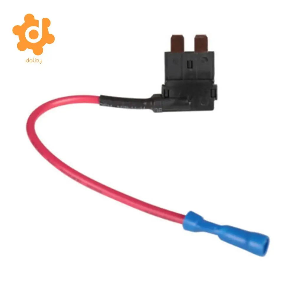 5pcs Car Add Circuit 10A ACU Tap Standard Blade Fuse Box Holder