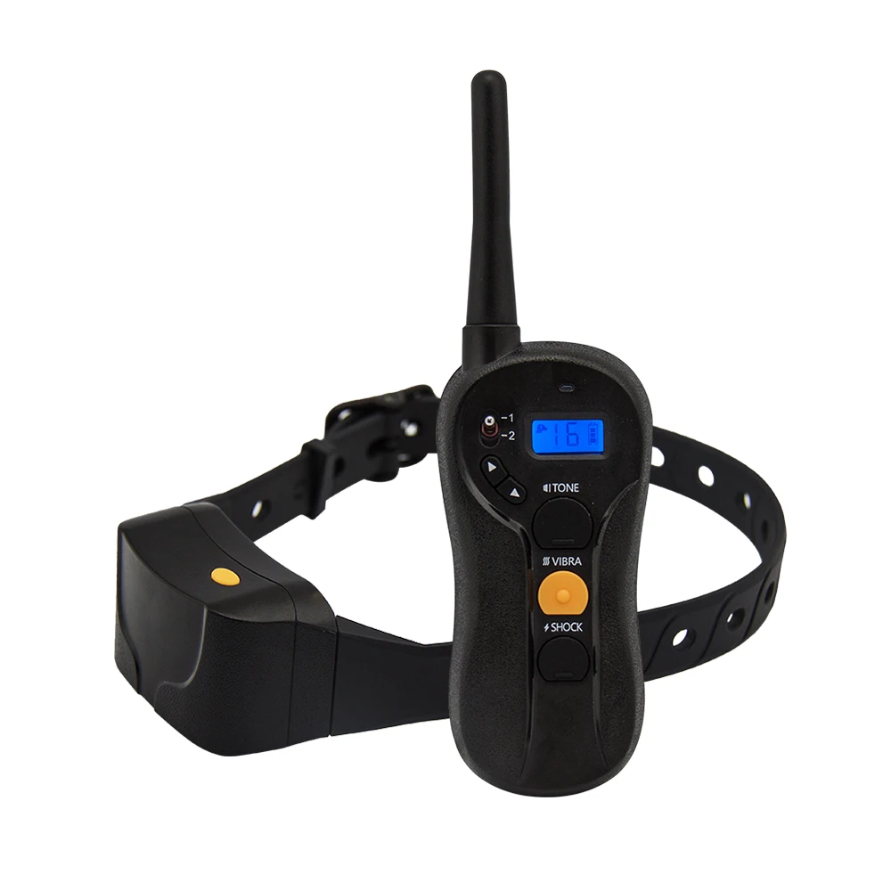 

waterproof pet dog training collar electric shock Vibration collar for dogs IP7 diving remote control dog device charging