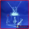 Dispositif d'expérimentation chimique, bécher + trépied + flacon Erlenmeyer en verre + lampe à alcool + thermomètre à tige, etc.(14 pièces de produits) ► Photo 1/3