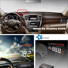 Для Mercedes Benz M ML W166 2005~ 2011-безопасный экран вождения автомобиля HUD Дисплей проектор Refkecting лобовое стекло