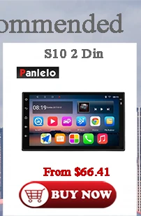 Discount Panlelo Car Stereo Android 7.1 For Audi Q3 Auto Radio AM/FM GPS Navigation BT Steering Wheel Control Wifi  2 Din HD 1024*600 2