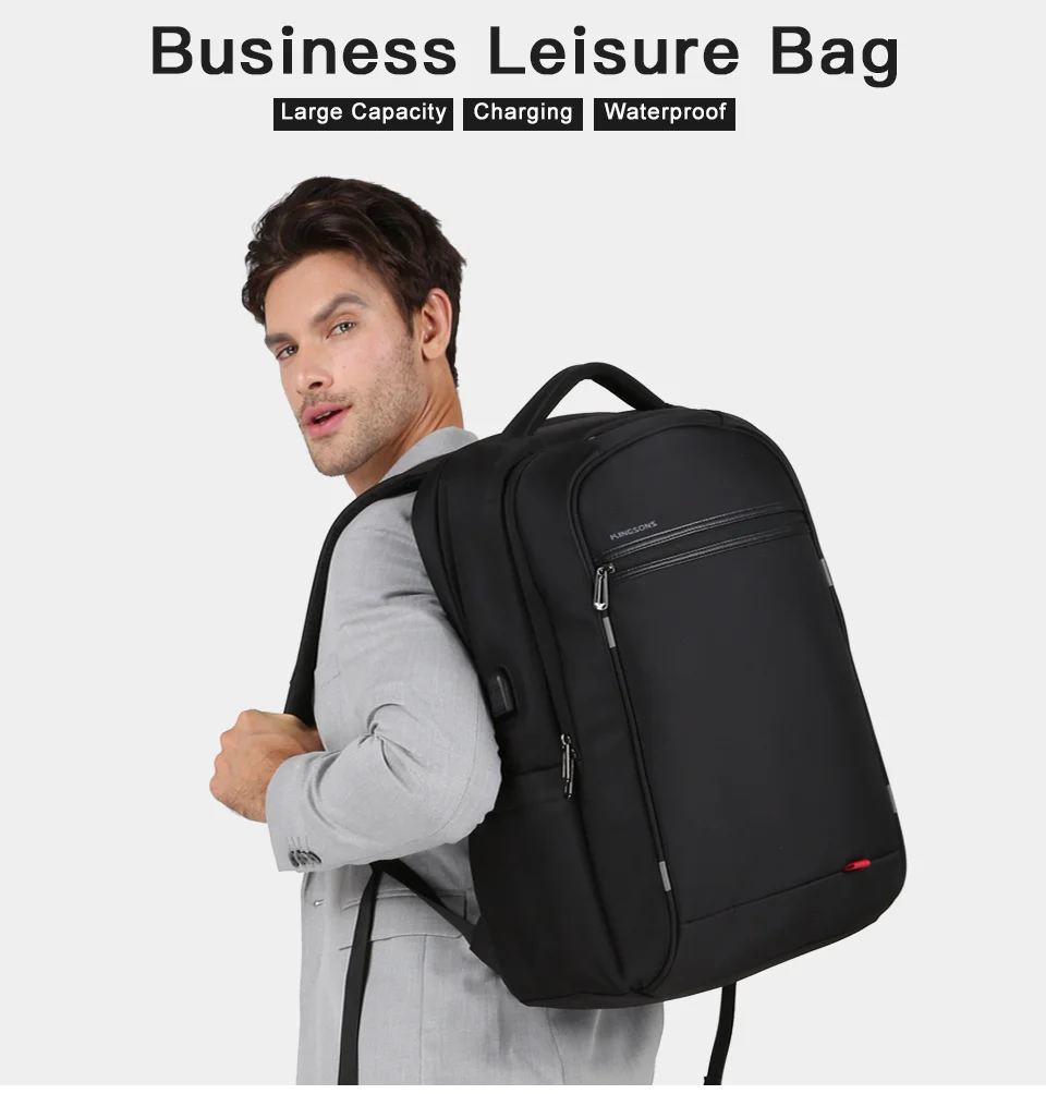 polegada mochilas para adolescente moda masculina lazer mochila de viagem