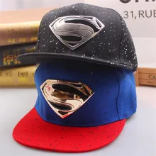 Новое поступление, бейсболка Супермена, Повседневная Уличная бейсболка s для мужчин, женские кепки Snapback, бейсболка s для взрослых, Солнцезащитная шляпа