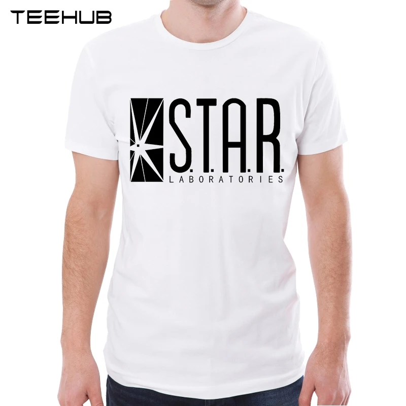 Newest Fashion STAR Labs Men T Shirt STAR Laboratories Printed Tops ...