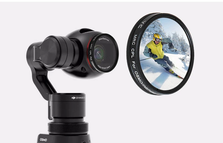 UV CPL ND2-400 ND8 ND16 фильтр объектива для DJI OSMO X3 ручной карданный стабилизатор Inspire 1X3 объектив камеры запасные части аксессуар