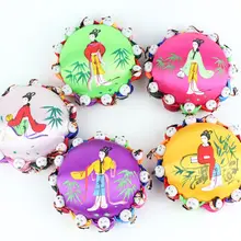 Дизайн, 6 шт., китайская ручная работа, 12 кукол и окрашенные красивые блестящее украшения/упаковка скрепок