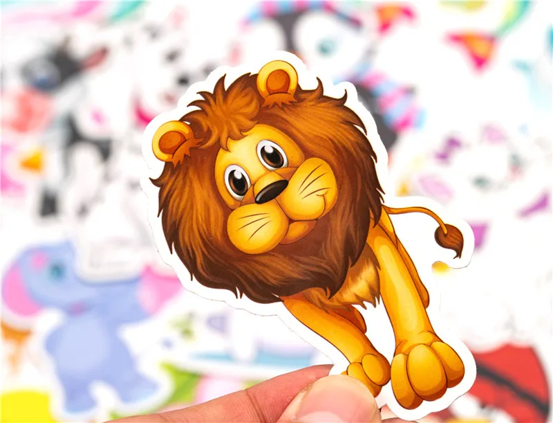 Animal Anime Stickers Funny JDM Kids Toy Sticker For DIY Luggage Laptop Skateboard Motorcycle Bike Bedroom Sticke (15)