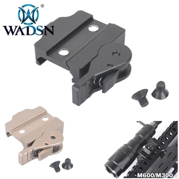 

ADM Quick Lease Mount For M300&M600 WADSN Airsoft M300 M600 Tactical Flashlight Scope Light Mounts EX631 Weapon Light Accessory