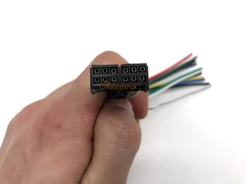 

ISO standard Radio HARNESS Adapter Connector FOR LG (GoldStar) TCC-series 15-004