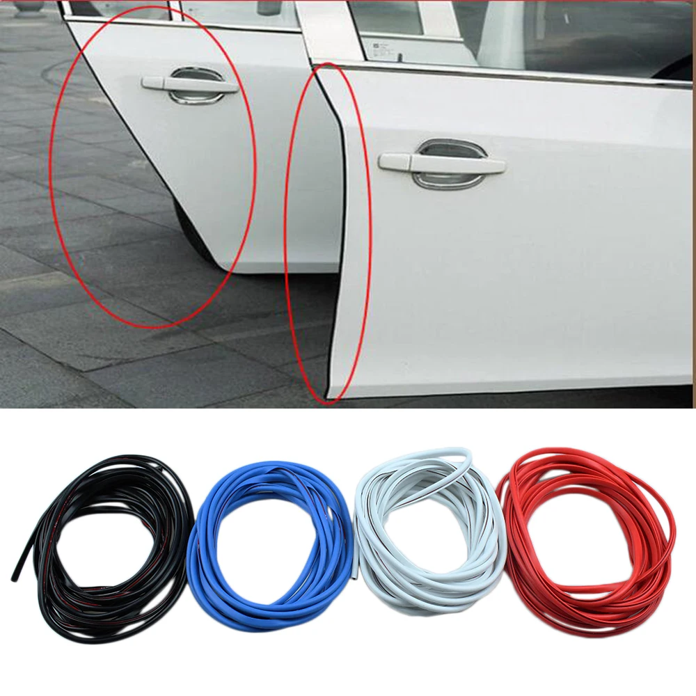 

Universal Moulding Trim Strips Car Door Scratch Protector Edge Guard Cover Anti Crash Rubber Sealing Strip Antiwear Rubber Strip