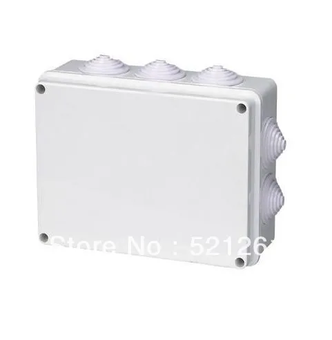 

plastic waterproof box enclosure plastic box with holes 200x155x80 switch case