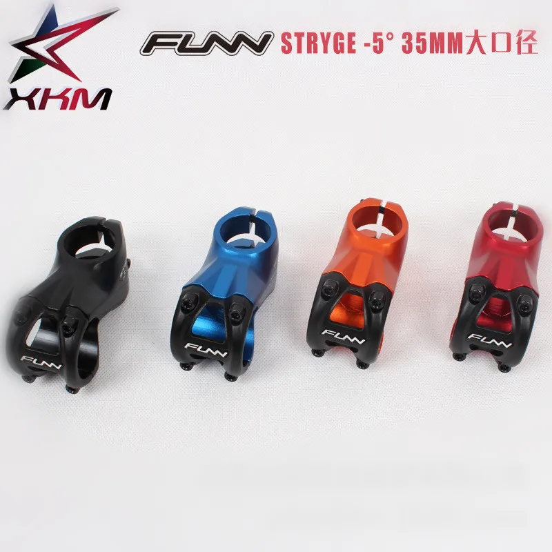 

FUNN 35*28.6*55mm Bike Handlebar Stem MTB Mountain Road Bicycle Handlebar Bar Stems Aluminium Alloy Ultralight Handlebar Stem