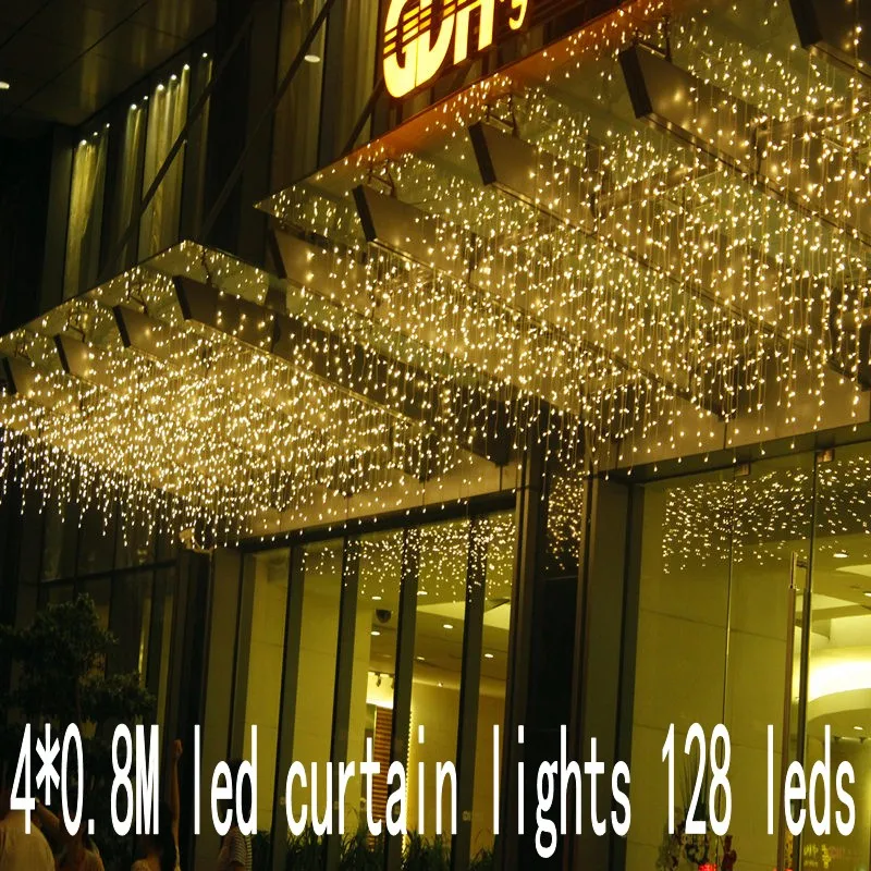 Рождественская гирлянда светодиодная 0 8 м 4 м|string led lights|led christmas window decorationsled |