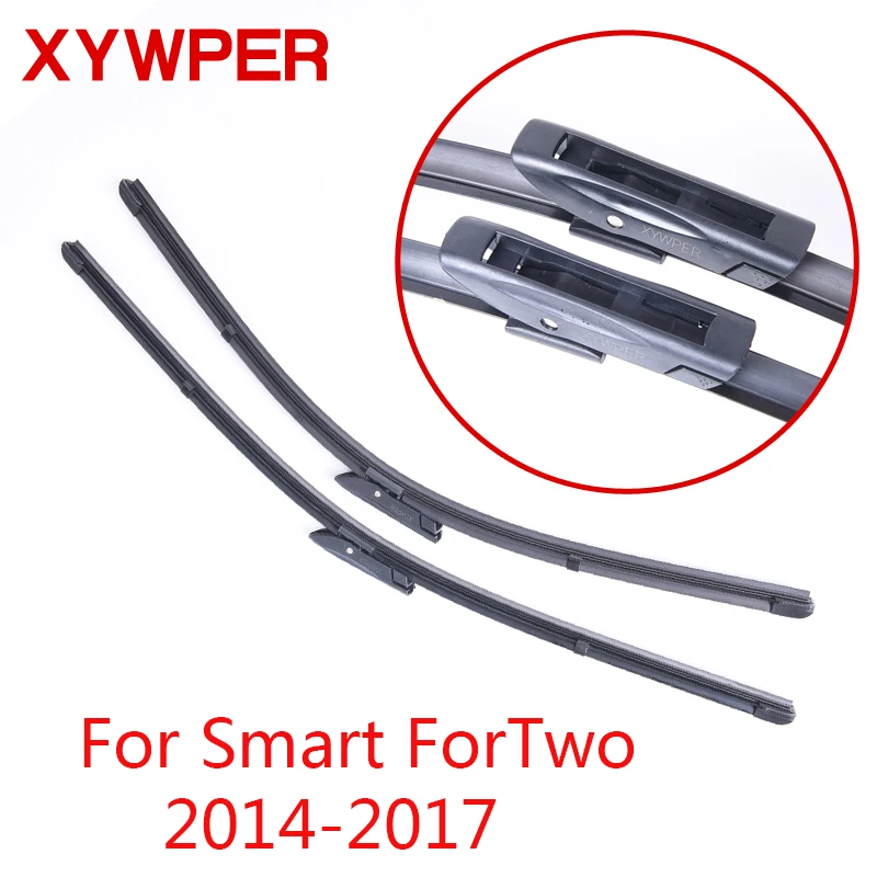 Стеклоочистители XYWPER для Smart Fortwo 2014 2015 2016 2017 20 и 14 дюймов автомобильные аксессуары