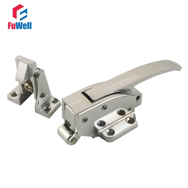 1pc Zinc Alloy Oven Door Handle Lock Spring Loaded Adjustable ... 1pc Zinc Alloy Oven Door Handle Lock Spring Loaded Adjustable ...