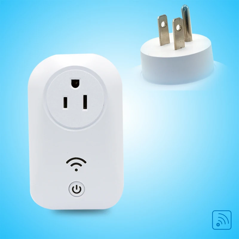 

Free Shipping 2018 New Safe Remote Control Socket Power Plug US Standard 10A Smart Socket on Wall