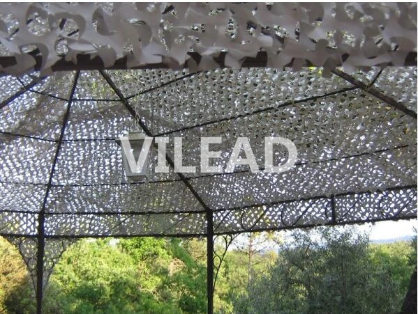 Vilead 8 м x 9 м(26ft x 29.5ft) белый цифровой камуфляж чистая садовые качели Военная Униформа камуфляж сетка Солнечные укрытия Тенты паруса палатка