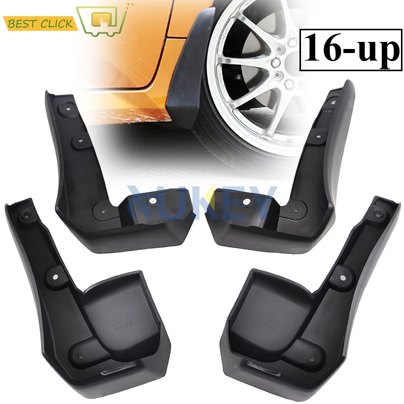 

Set Molded Mud Flaps For Honda Civic Sedan 2016 2017 2018 2019 Mudflaps Splash Guards Front Rear Mud Flap Mudguards Fender