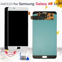 6,0 ''AMOLED для samsung Galaxy A9 A9000 SM-A900F A900 ЖК-дисплей с сенсорным экраном дигитайзер панель в сборе с инструментами