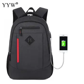 

6 Color 2018 Anti-Thief Usb Bagpack 15 inch Laptop Backpack For Women Men School Backpack Bag For Boy Girls Male Travel Mochila