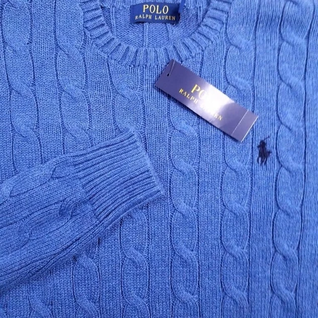 Polo Ralph Lauren Men's Cable Knit Sweater Blue Sz 2xb Nwt $125 - Other  Sweaters - AliExpress