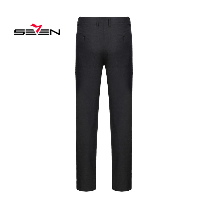Seven7 мужские классические деловые брюки больших размеров высокого качества Модные летние повседневные Прямые брюки Pantalon 116S88340