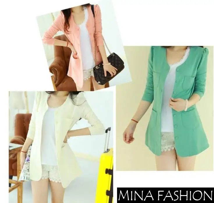 

FASHION CREW NECK SLIM WILD IN THE LONG SECTION JACKET GKK-6019890Freeshipping