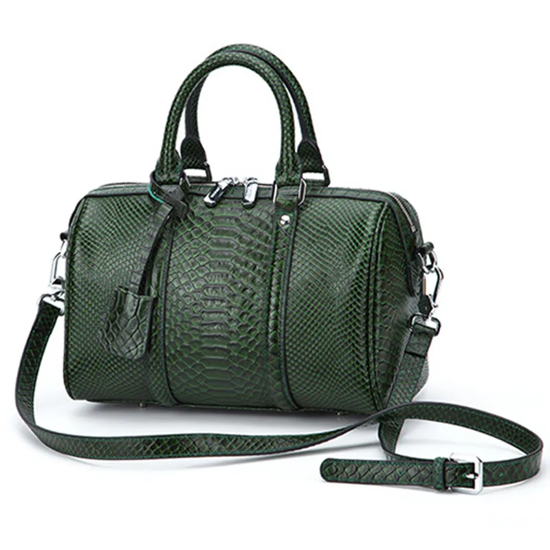 100Genuine Leather Luxury Brand Crocodile Patternbag Large Capacity