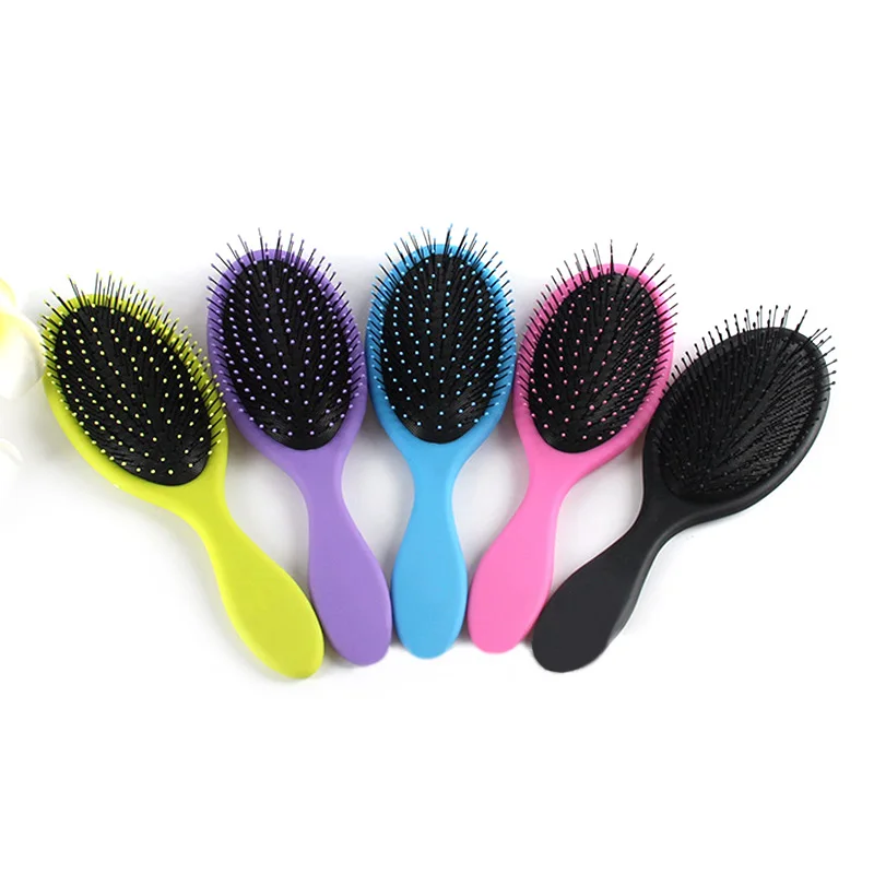 

1Pc Women Salon Hairdressing Styling Tools Hair Scalp Massage Comb Hairbrush Bristle Wet Curly Detangle Hair Brush Accessories