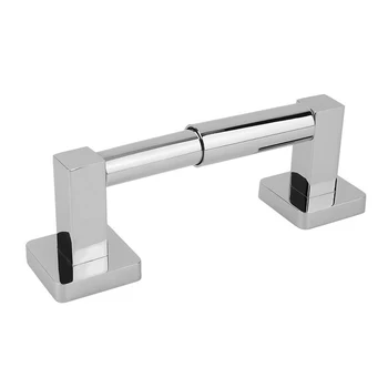 

Durable Stainless Steel Square Bathroom Bar Tissue Rack High Shine Chrome Polished Toilet Roll Kitchen Paper Holder